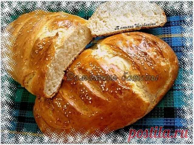 Вкусный домашний батон