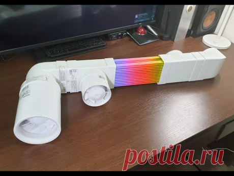 Рекуператор Своими Руками за 77💲. Улучшенная версия!