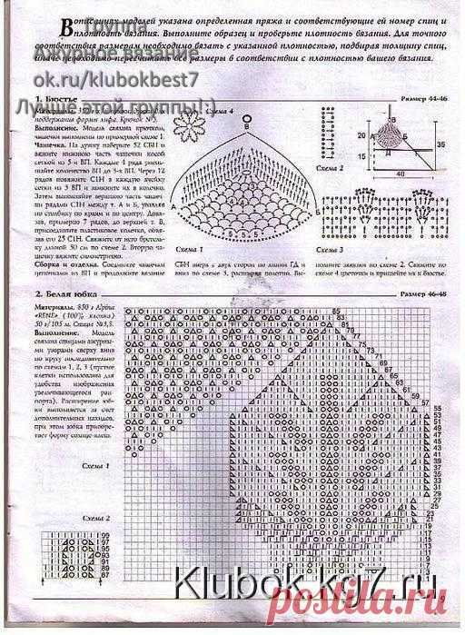 Разлетелись крылья лебедя - сарафан - платье спицами | Клубок