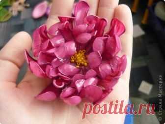 Пионы из пластиковых бутылок