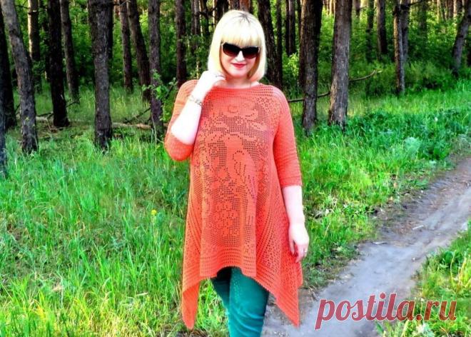 Знаменитая туника БОХО, у кого еще нет такой в гардеробе? Делюсь СХЕМОЙ | Наши руки не для скуки | Яндекс Дзен