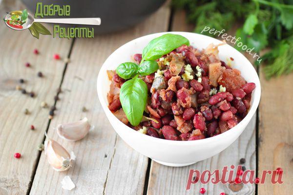 Красная фасоль по-грузински с овощами -  с фото и видео | Добрые вегетарианские рецепты с фото и видео