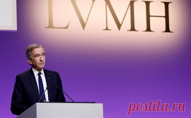 Владелец Louis Vuitton и Dior возглавил рейтинг богатейших людей мира. На втором месте — Илон Маск, на третьем — Джефф Безос