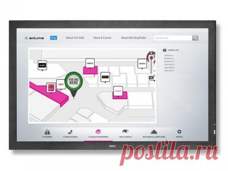 Сенсорная технология ShadowSense используется в дисплеях NEC Professional SST