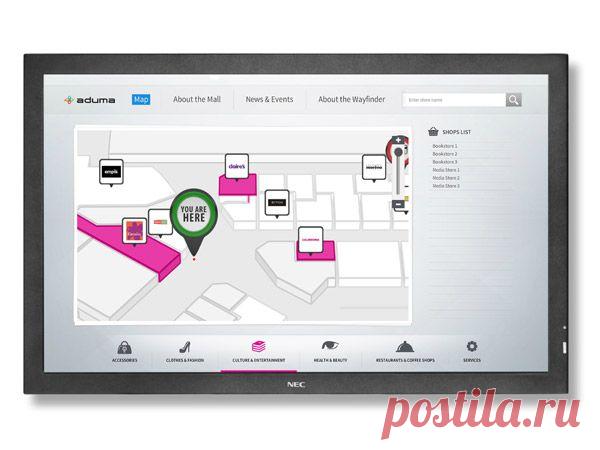 Сенсорная технология ShadowSense используется в дисплеях NEC Professional SST