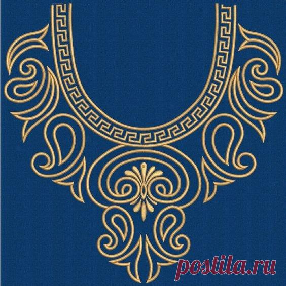 Схема вышивки «Узор на одежду» - Вышивка крестом