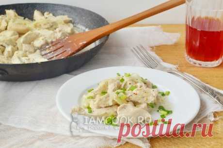 Готовится быстро;) Нежный бефстроганов из курицы - Вкусные рецепты