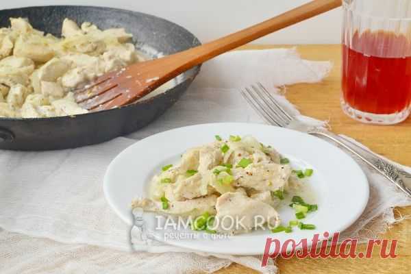 Готовится быстро;) Нежный бефстроганов из курицы - Вкусные рецепты
