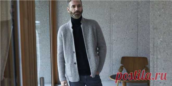 Мужской жакет The Gentleman - Вяжи.ру