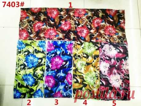 150 см ширина печатных мягкий шифон ткани цветы шаблон для шарф и оголовье LS J7403 купить на AliExpress