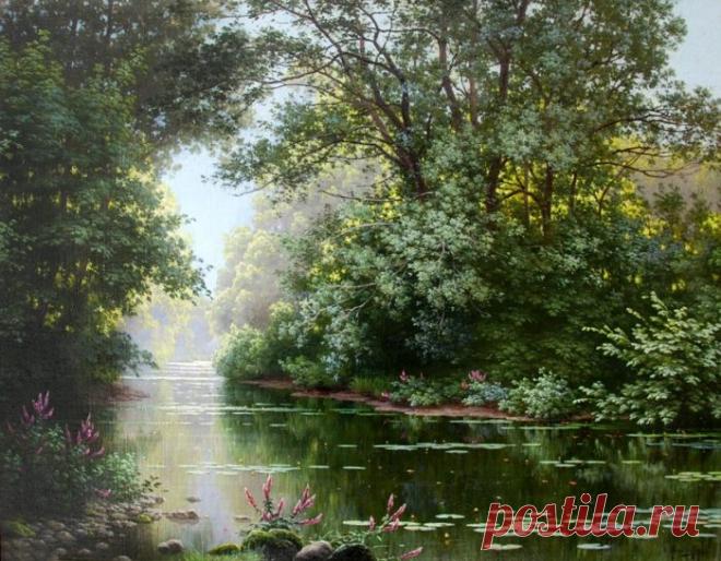 Французский художник Рене Шарль Эдмон Хис (Rene Charles Edmond His 1877 – 1955).