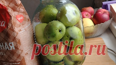 Охотник на еду. | Мочёные яблоки на зиму | Дзен