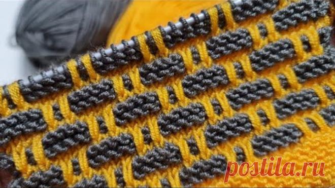 💯Hemen yapmak isteyeceğiniz çok güzel iki şiş örgü modeli knitting patterns✅️