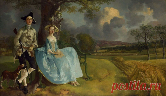 Мистер и миссис Эндрюс, Томас Гейнсборо  (1727–1788)