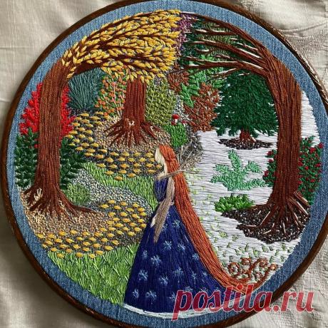 А вы любите вышивать?