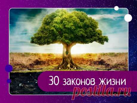 30 законов жизни