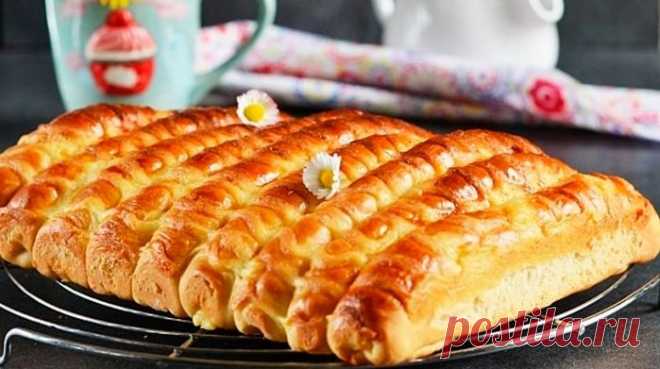 СДОБНЫЕ БУЛОЧКИ-САЙКИ С ЗАВАРНЫМ КРЕМОМ