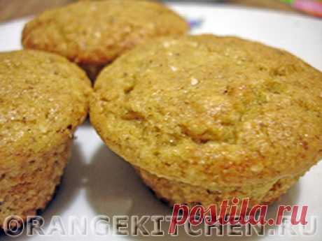 Лимонные маффины из кукурузной муки