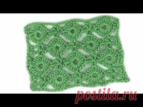 Ажурный узор с кружочками