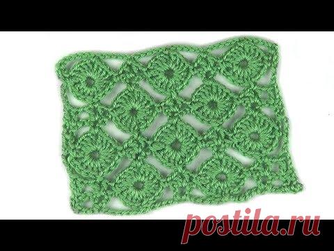 Ажурный узор с кружочками