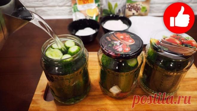 ОГУРЦЫ НА ЗИМУ БЕЗ УКСУСА И САМЫЕ ХРУСТЯЩИЕ! РЕЦЕПТ ПРОВЕРЕННЫЙ ГОДАМИ!