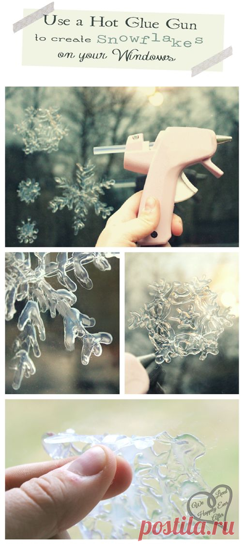 Клеевой пистолет не только клеит : поделки на Новый год