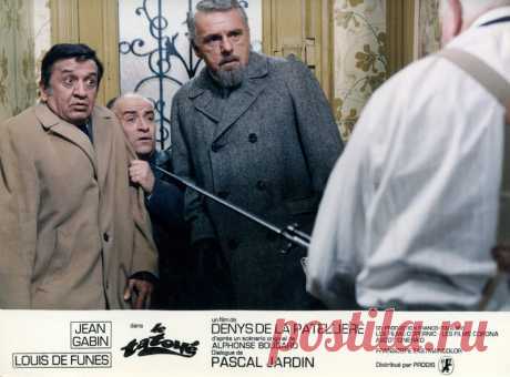Луи де Фюнес - Винтажные фото из фильма «Татуированный», 1968