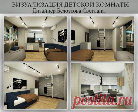 дизайн детской комнаты