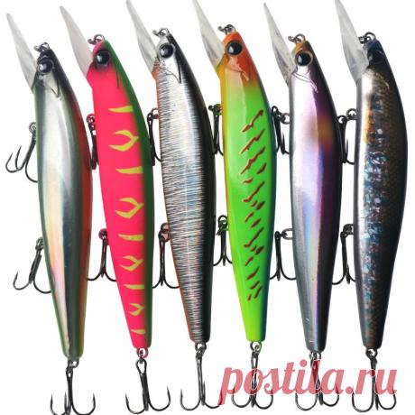 1 pcs 115mm 14g fishing lures artificial hard fishing hooks rotation bait fishing tackle Sale - Banggood.com