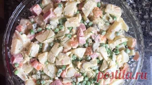 👌 Классический мясной салат для новогодних праздников, рецепты с фото