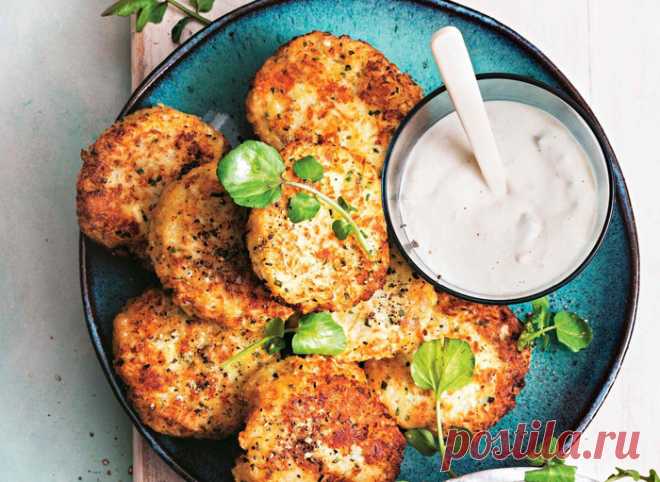 Вкусные котлеты из цветной капусты с сыром.