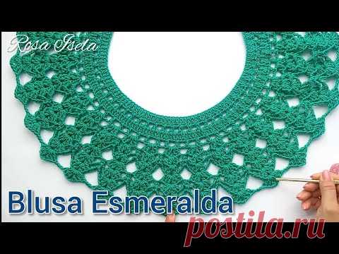 Súper fácil Blusa Esmeralda