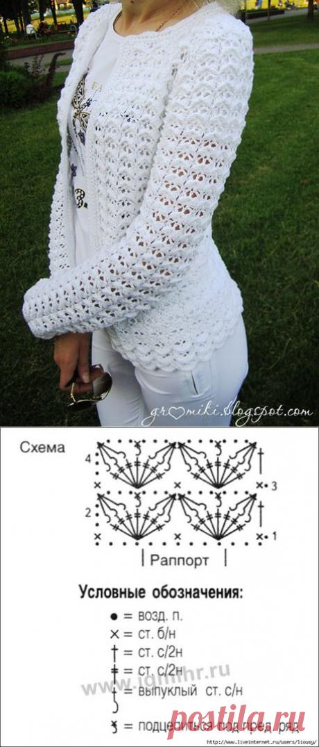 *Жакет &quot;Благородный белый&quot; или будем знакомы - Страна Мам