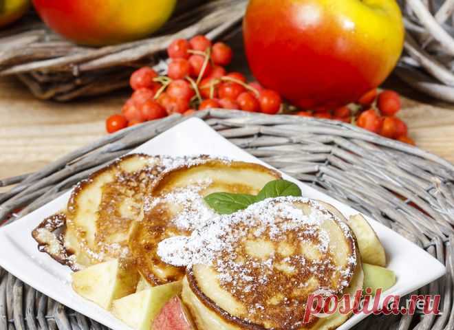 Рецепт фруктовых оладушек - tochka.net
