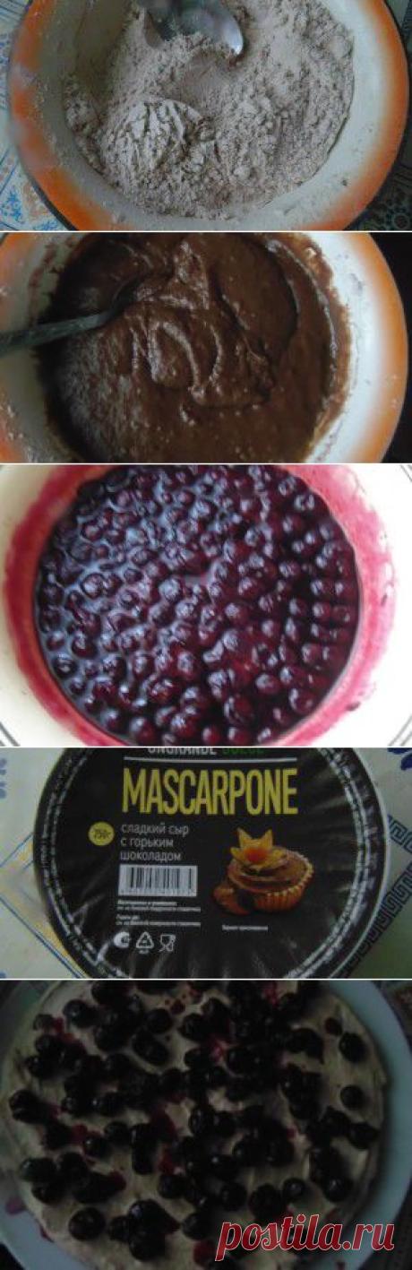 Шоколадный торт с вишней и маскарпоне | Вкусно есть и не полнеть? Запросто!