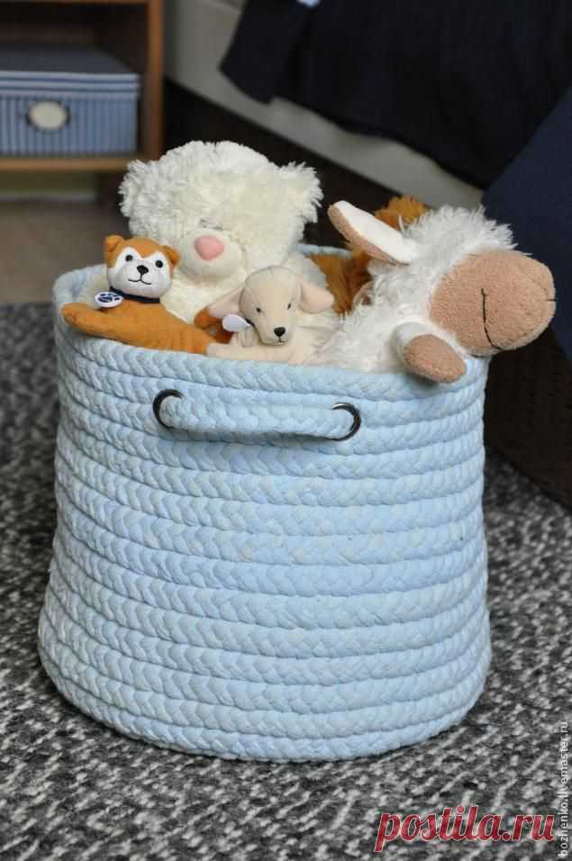 Корзина для игрушек - и не только | Своими руками