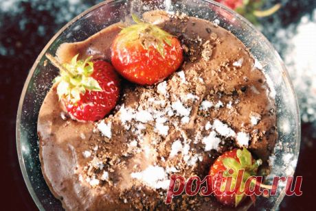 Шоколадный мусс со сливками рецепт – европейская кухня: выпечка и десерты. «Еда»