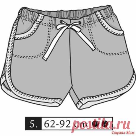 Шортики + - Авторские уроки шитья... моделирование, крой, технология - Страна Мам