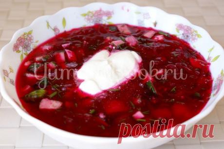 Холодник по-белорусски (Свекольник)