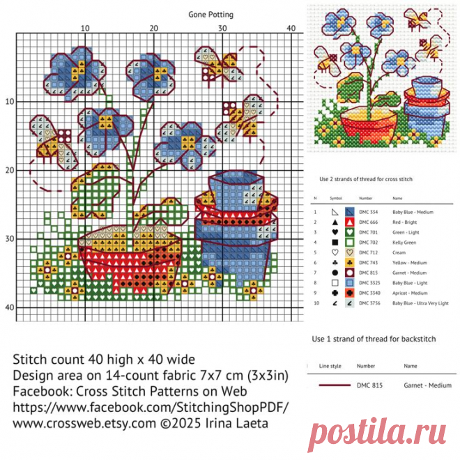 Пин на доске flower charts