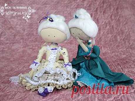Текстильная кукла-примитив Адель - Ярмарка Мастеров - ручная работа, handmade