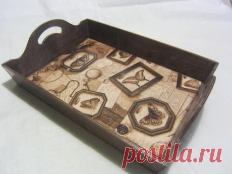 Шоколадный поднос с морением, МК