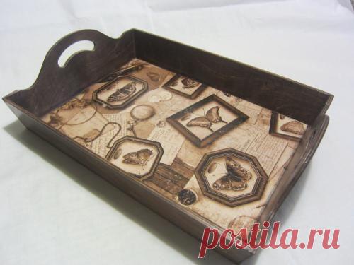 Шоколадный поднос с морением, МК