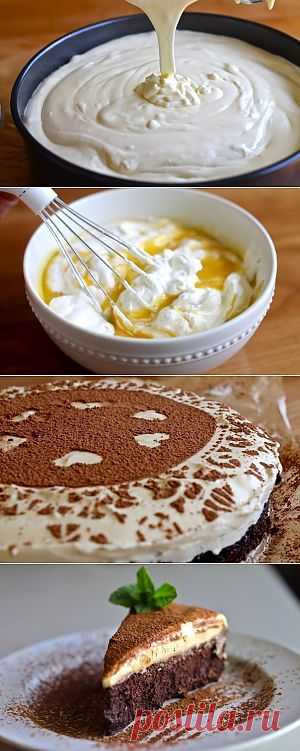 Трюфельный торт с муссом из белого шоколада » Кулинарные рецепты