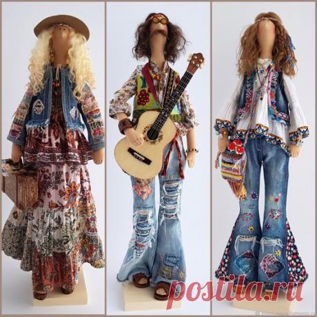 Тильды в стиле бохо,хиппи.Сьерра,Брэндон,Блу – заказать на Ярмарке Мастеров – LVGCSRU | Куклы Тильда, Ставрополь
