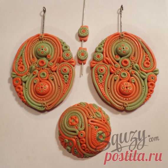 “Сутажные узоры из пластики” - Все о полимерной глине