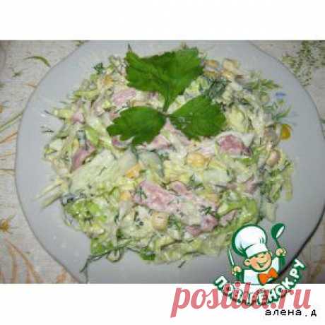 Капустный салат&quot;Очень вкусно&quot; - кулинарный рецепт