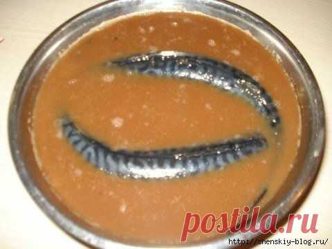 Скумбрия "Четыре плюса" - в чайном рассоле.