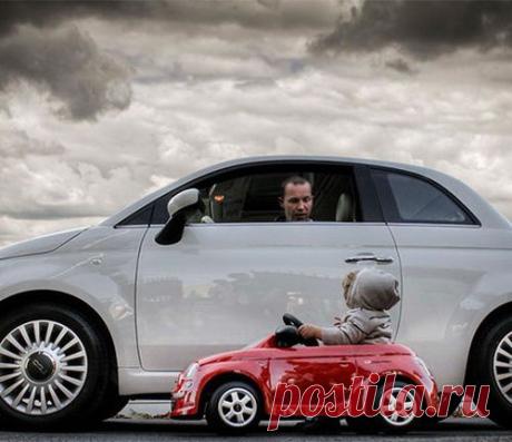 Автомобили "Отец и сын". Отечественный автопром.
