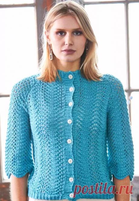 Четыре ажурных кардигана на весну и лето. Красивые женские модели спицами | Вязание с Paradosik_Handmade | Дзен